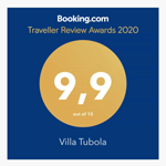 Booking award Villa Tubola